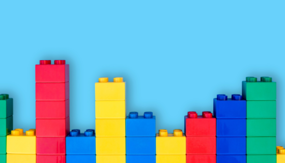 An image of colourful blocks 